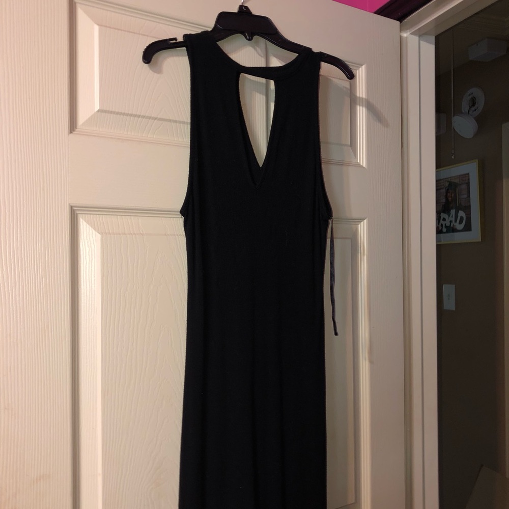 Maxi black dress